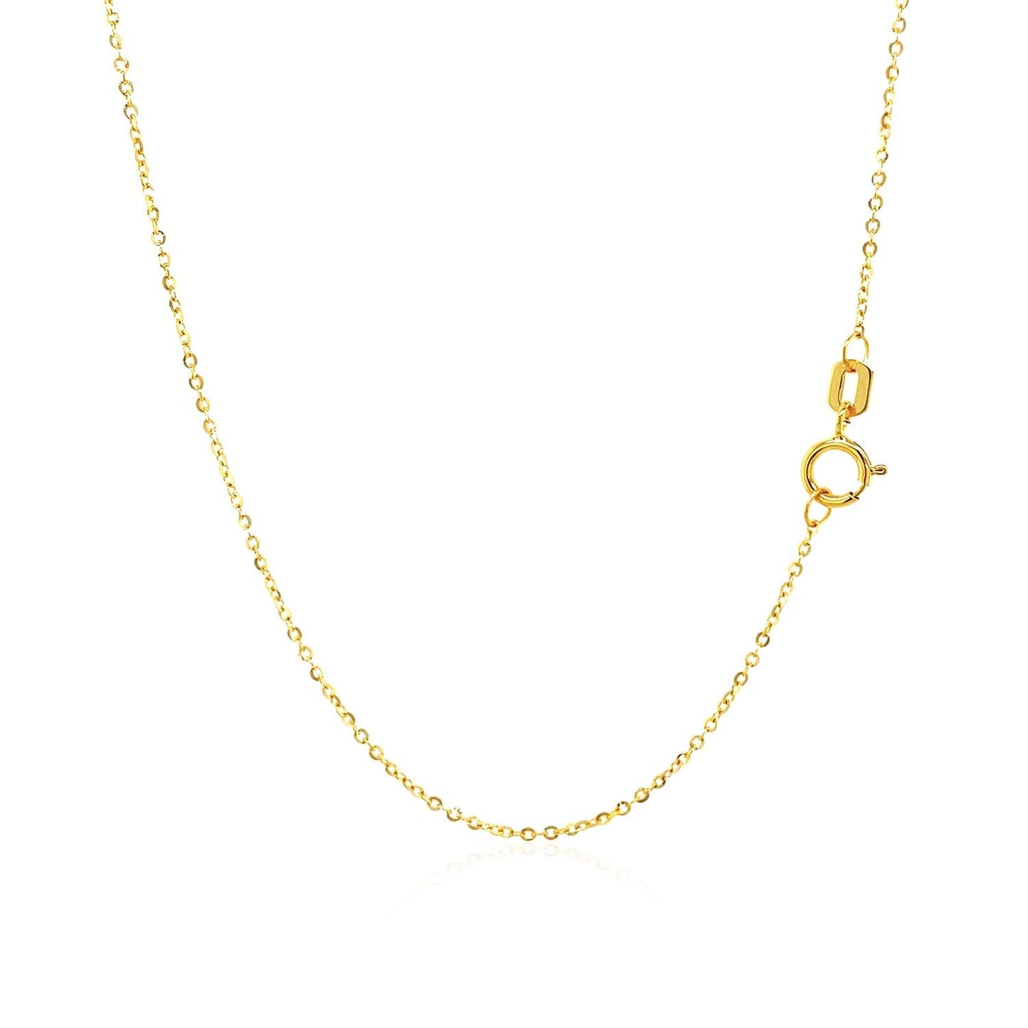 14k Yellow Gold North Star Necklace